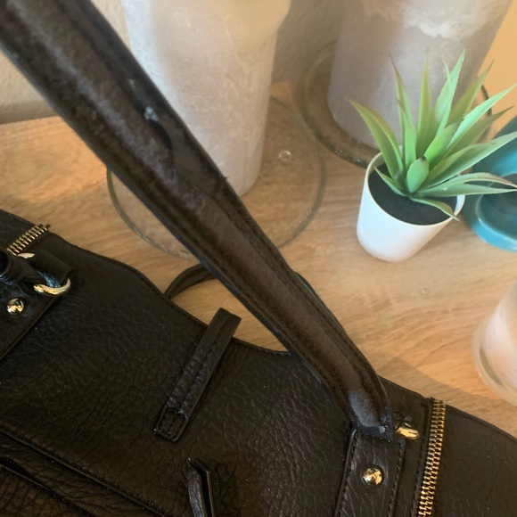 Jessica Simpson Oversized Black Purse - Picture 5 of 5